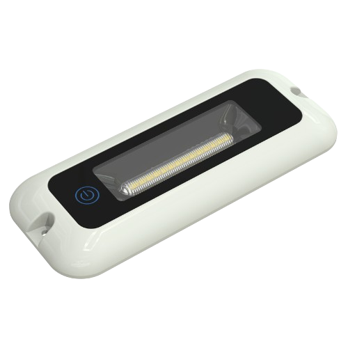 LED Interior Light - 156mm Length, Rectangular Shape, Touch Switch, 10-30V, LAP Electrical - LAPCV414/TS