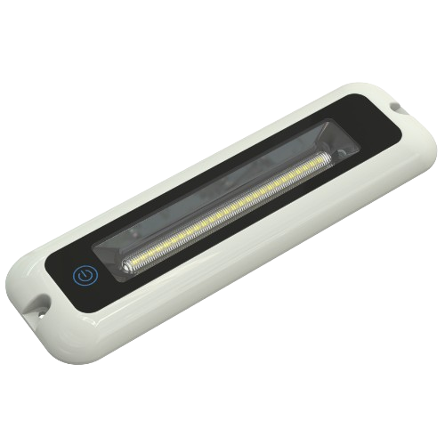 LED Interior Light - 207mm Length, Rectangular Shape, Touch Switch, 10-30V, LAP Electrical - LAPCV415/TS