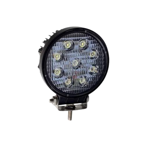 Work Light - 9 LEDs, 1400 Effective Lumen, Round Shape, 10-30V, LAP Electrical - LAPR279