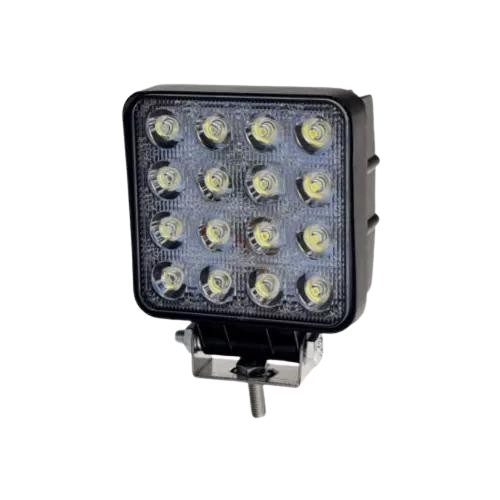 Work Light - 16 LEDs, 3000 Effective Lumen, Square Shape, 10-30V, LAP Electrical - LAPS4816
