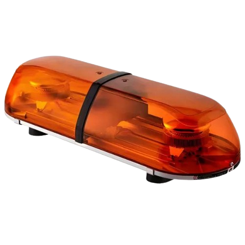 Lightbar - 45 LEDs, Amber Lens with Centre Illumination, 610mm Length, 10-30V, LAP Electrical-Tornado Titan Range - LBT242A