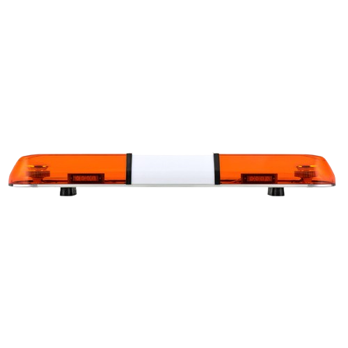 Lightbar - 45 LEDs, Amber Lens with Centre Illumination, 1220mm Length, 10-30V, LAP Electrical-Tornado Titan Range - LBT482A