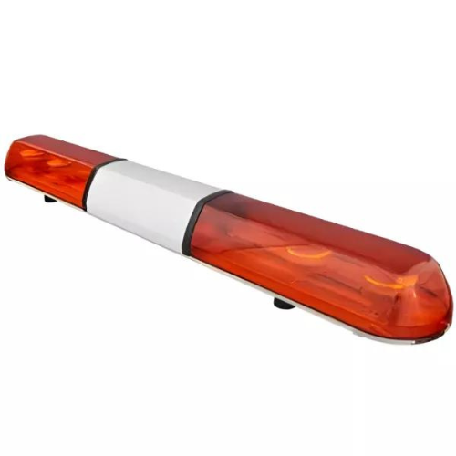 Lightbar - 45 LEDs, Amber Lens with Centre Illumination, 1220mm Length, 10-30V, LAP Electrical-Tornado Titan Range - LBT484A