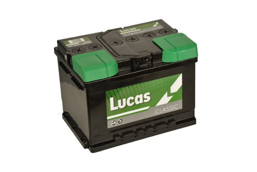 Lucas LC075 Car Battery 560 170 053 - 12v 60Ah, 3 Years Warranty