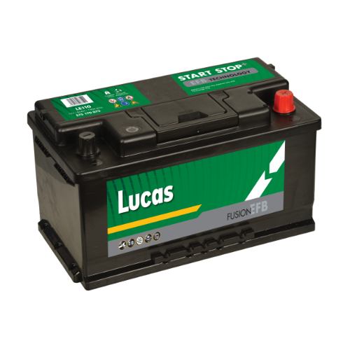 Lucas LE110 EFB Start Stop Car Battery 575 170 073 - 12v 75Ah, 3 Years Warranty