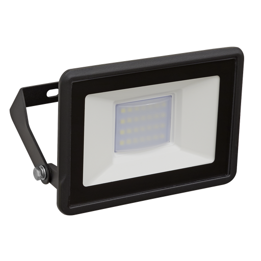 Sealey LED112 Extra Slim Floodlight with Wall Bracket 20W SMD LED