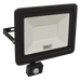 Sealey LED115PIR Extra Slim Floodlight with PIR Sensor 100W SMD LED