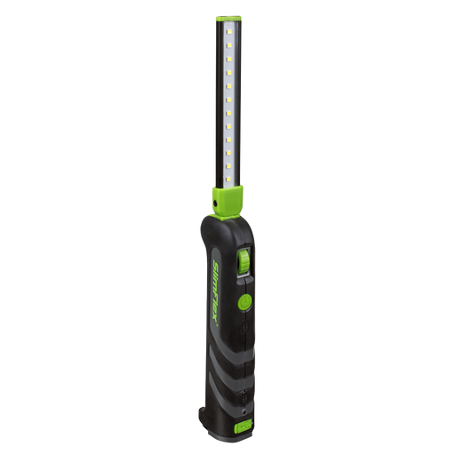 Sealey LED1801 Rechargeable Slim Folding Inspection Light 12 SMD LED & 1 SMD LED Lithium-ion