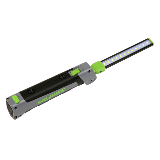 Sealey LED180 Rechargeable Slim Folding Inspection Light 12 SMD & 1W SMD LED Lithium-ion