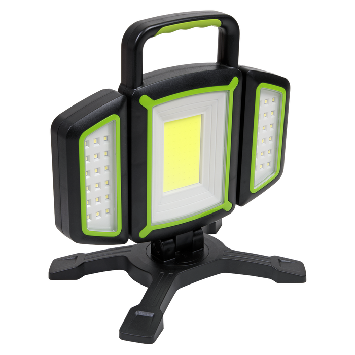 Sealey LED18WFL Rechargeable Flexible Floodlight 18W COB & SMD LED