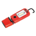 Sealey LED3601R Rechargeable 360° Inspection Light 3W COB & 1W SMD LED Red Lithium-Polymer