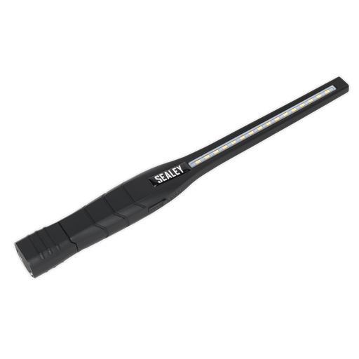 Sealey LED3604 Rechargeable 360° Slim Inspection Light 16 SMD & 1W SMD LED Black Lithium-ion