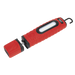 Sealey LED360PLUSR Rechargeable 360° Inspection Light 16 SMD LED & 3W LED Red 2 x Lithium-ion