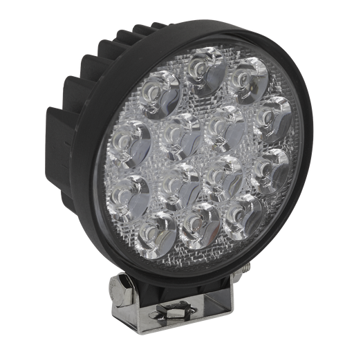 Sealey LED4R Round Work Light with Mounting Bracket 42W SMD LED