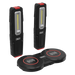 Sealey LEDWCBCOMBO5 Inspection Light 5W & 1W COB LED (x2) & Double Wireless Charging Base
