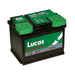Lucas LF027 Fusion AGM Car Battery - 12v 60Ah, 3 Years Warranty