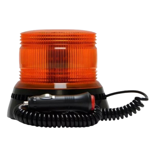Beacon - Amber Colour, LED R65 Rated, 10-30V Magnetic Mount, LAP Electrical - LFB020