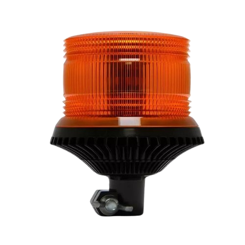 Beacon - Amber Colour, LED R65 Rated, 10-30V DIN Fixing, LAP Electrical - LFB030