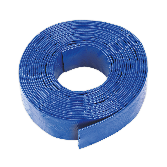 Layflat Hose, 38mm x 10m, LFH1038, Sealey