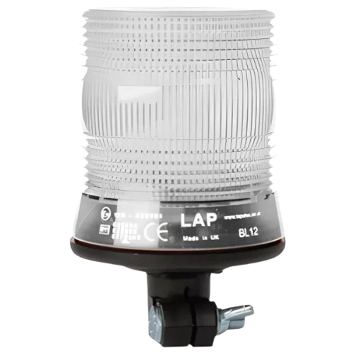 Beacon - Clear Lens, LED Compact, R65 Rated, 10-30V DIN Fixing, LAP Electrical - LKB030C