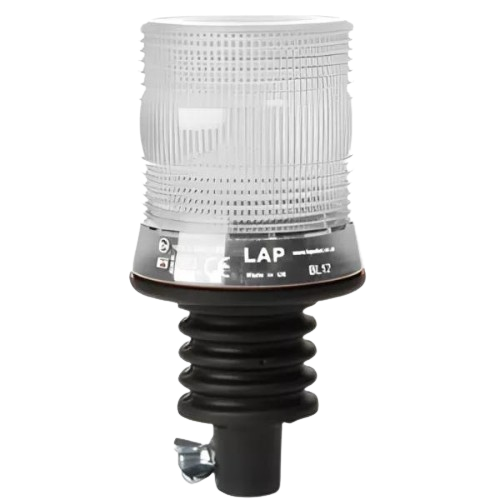 Beacon - Clear Lens, LED Compact, R65 Rated, 10-30V Flexi DIN Fixing, LAP Electrical - LKB040C