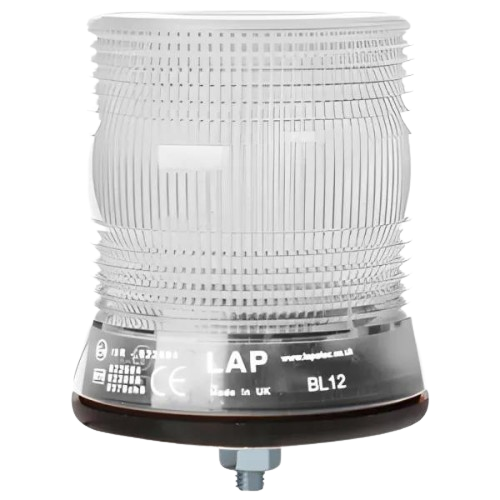 Beacon - Clear Lens, LED Compact, R65 Rated, 10-30V Single Point Fixing, LAP Electrical - LKB060C