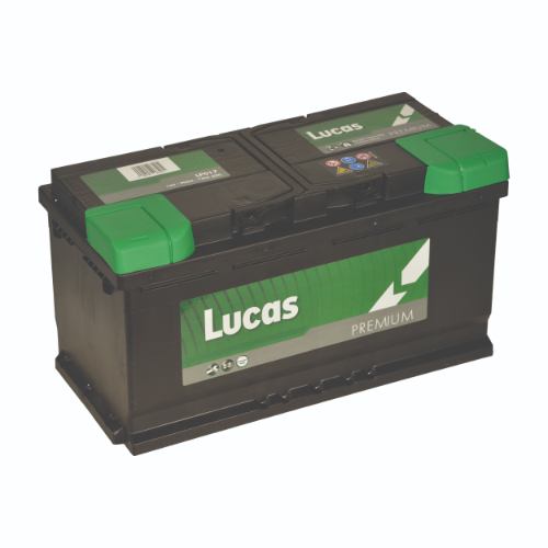 Lucas LP017 Premium Car Battery 590 170 072 - 12v 90Ah, 4 Years Warranty
