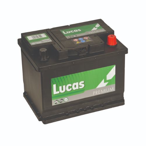 Lucas LP027 Premium Car Battery 560 190 054 - 12v 60Ah, 4 Years Warranty