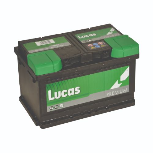 Lucas LP100 Premium Car Battery - 12v 72Ah, 4 Years Warranty