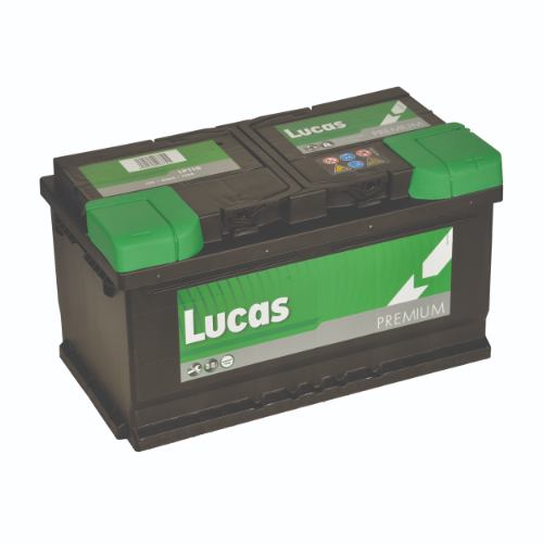 Lucas LP110 Premium Car Battery - 12v 80Ah, 4 Years Warranty