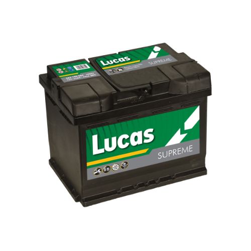 Lucas LS027 Supreme Car Battery 565 190 064 - 12v 65Ah, 5 Years Warranty