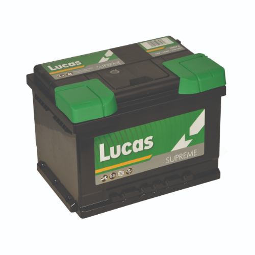 Lucas LS075 Supreme Car Battery 562 170 060 - 12v 62Ah, 5 Years Warranty