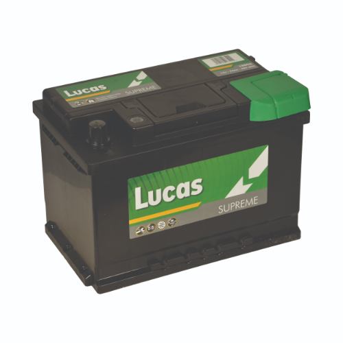 Lucas LS096 Supreme Car Battery 577 190 078 - 12v 77Ah, 5 Years Warranty