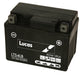Lucas LTS4LB AGM Motorbike Battery - 12v 4Ah, 1 Year Warranty