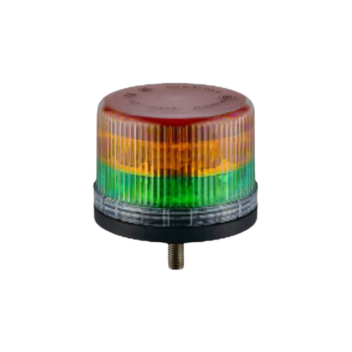 Beacon - Amber & Green Colour Combination LED, 10-30V, Single Point Fixing, LAP Electrical - LXB060AG