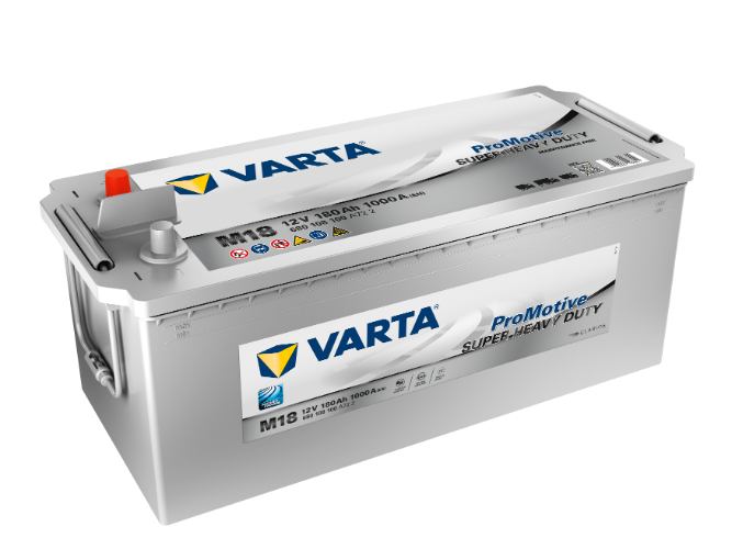 M18 VARTA PROMOTIVE SUPER HEAVY DUTY BATTERY 12V 180Ah - 680108100 Type 629, 2 Years Warranty