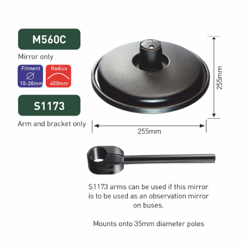 Ashtree MirrorMount FlexArm, S1173