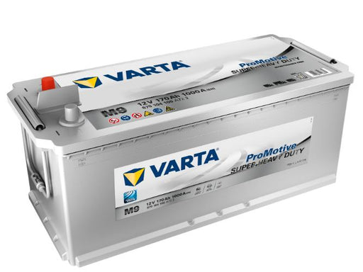 M9 VARTA PROMOTIVE SUPER HEAVY DUTY BATTERY 12V 170Ah - 670104100 Type 629H, 2 Years Warranty