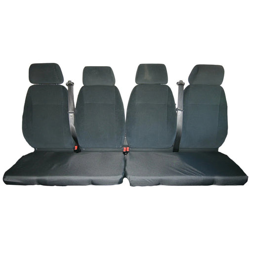Seat Cover For MAN Truck - Individual Rear Seat, Town & Country - MANRBLK