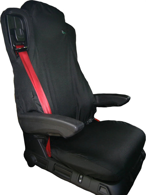 Seat Cover For Mercedes Truck - Individual Grammer Driver Seat, Town & Country - MERT01BLK