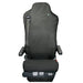 Seat Cover For Iveco Eurocargo Individual Isringhausen Driver with Adjustable Seatbelt, Town & Country - MERT03BLK