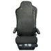 Seat Cover For Iveco Stralis - Individual Isringhausen Passenger Seat with Adjustable Seatblet, Town & Country - MERT04BLK