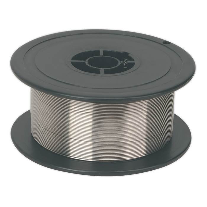 Welding MIG Wire Stainless Steel 1kg Ø0.8mm 308(S)93 Grade, MIG/1K/SS08 Sealey