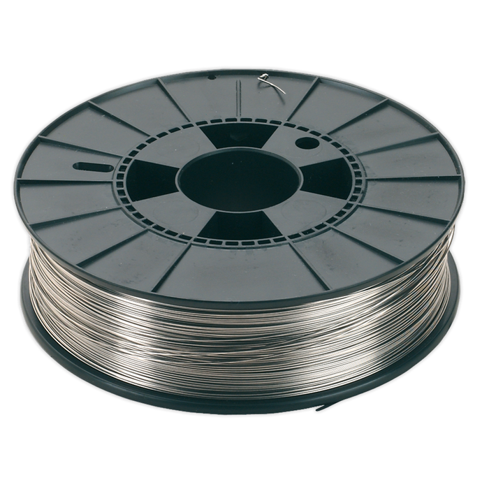 Welding Stainless Steel MIG Wire 5kg 0.8mm 308(S)93 Grade, MIG/5K/SS08 Sealey