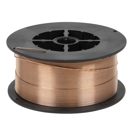 Welding Mild Steel MIG Wire 0.7kg Ø0.8mm A18 Grade, MIG/7K08 Sealey