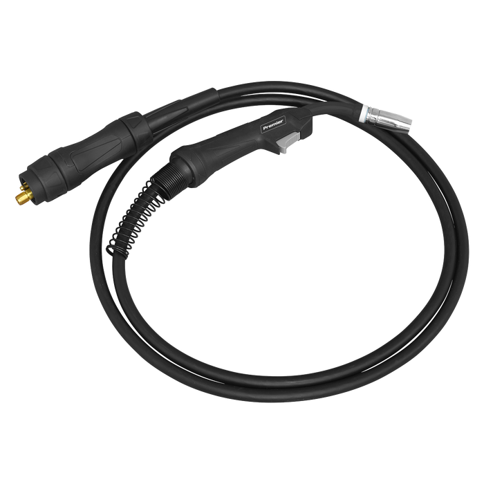 Welding Torch MIG 3m Euro Connector MB15, MIG/T15, Sealey