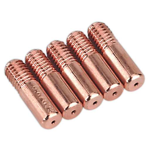 Welding Contact Tip 0.6mm MB14 Pack of 5,MIG952, Sealey