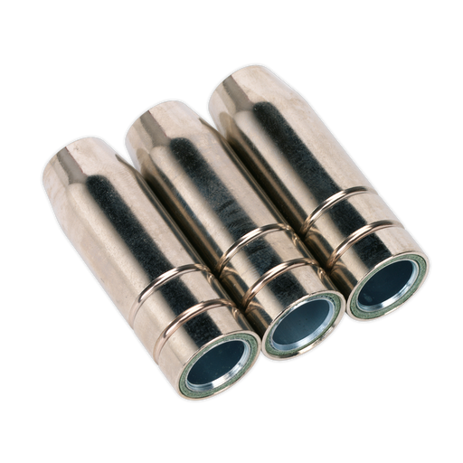 Welding Conical Nozzle MB15 - Pack of 3, MIG955, Sealey