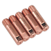 Welding Contact Tip 0.6mm MB15 - Pack of 5, MIG956, Sealey