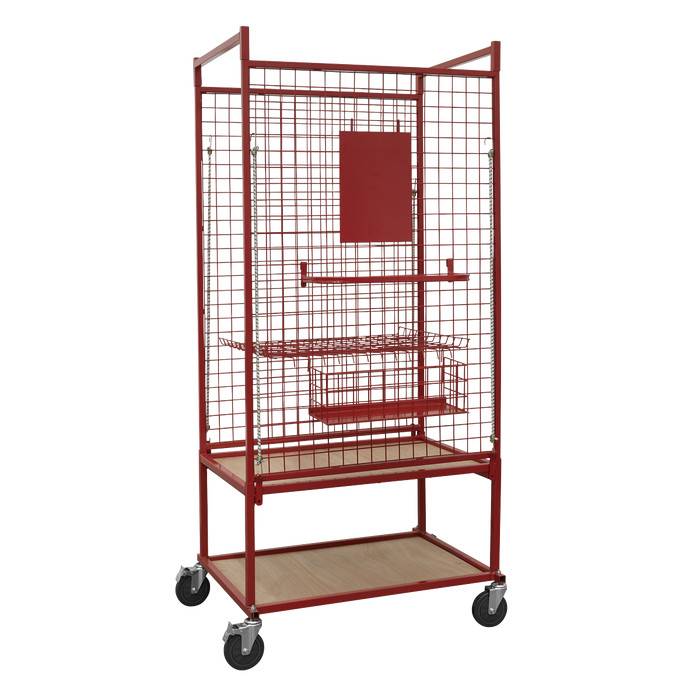 Sealey MK70 Professional Car Parts Trolley, Ex-Showroom, Grade B, 6 Months Warranty